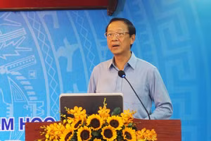 Thứ trưởng Phạm Ngọc Thưởng phát biểu kết luận Hội nghị. Ảnh: Lê Anh