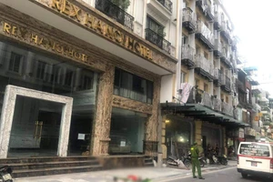Hiện trường vụ việc.