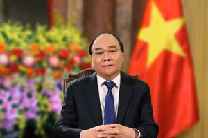 Chủ tịch nước Nguyễn Xuân Phúc. Ảnh: VTV