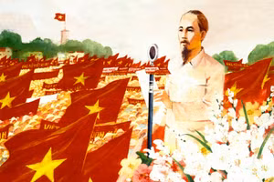 Cách mạng tháng Tám thành công do công lao của Chủ tịch Hồ Chí Minh, cũng như sự lãnh đạo sáng suốt của Đảng do Người lãnh đạo.