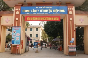 Trung tâm Y tế huyện Hiệp Hoà. Ảnh: CAND