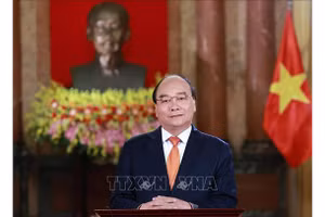 Chủ tịch nước Nguyễn Xuân Phúc tham dự Phiên khai mạc Diễn đàn châu Á Bo Ao