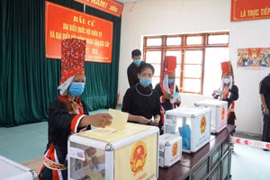  Hầu hết các địa phương có tỷ lệ cử tri đi bầu cao