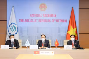 Việt Nam dự khai mạc Đại hội đồng Liên minh Nghị viện Thế giới (IPU) lần thứ 142. (Ảnh: KT)