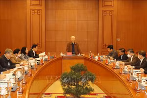 Tổng Bí thư chủ trì họp Thường trực Ban Chỉ đạo Trung ương về phòng, chống tham nhũng