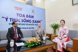 Tọa đàm "Ý thức sống xanh" với chủ đề: Bảo vệ nguồn nước