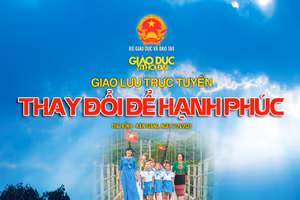 Giao lưu trực tuyến “Thay đổi để hạnh phúc”