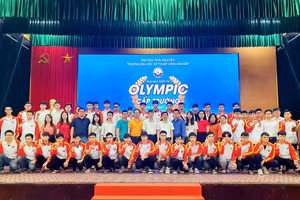 Kì thi Olympic Cơ học năm 2022 đã thu hút gần 400 sinh viên tham dự
