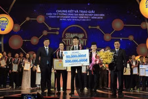 Sinh viên trường Đại học Công nghệ Thông tin và Truyền thông đạt giải Nhất tại cuộc thi “Ý tưởng sáng tạo khởi nghiệp sinh viên” – Startup student ideas lần thứ I
