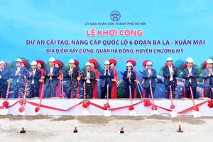 Hà Nội khởi công Dự án cải tạo, nâng cấp Quốc lộ 6