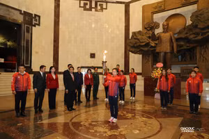Lễ xin lửa, rước đuốc Đại hội Thể thao toàn quốc lần thứ IX