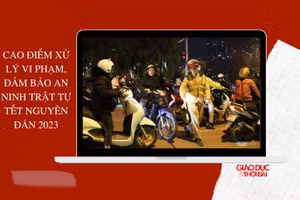 Cao điểm xử lý vi phạm, đảm bảo an ninh trật tự Tết Nguyên đán 2023