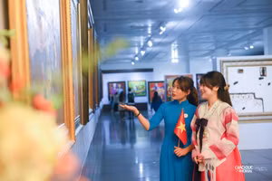 300 tác phẩm đặc sắc trưng bày tại 'Hội tụ tinh hoa mỹ thuật Việt – Hàn'