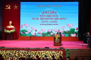 Quang cảnh lễ kỷ niệm.