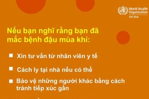 WHO: Bất cứ ai cũng có thể mắc bệnh đậu mùa khỉ 