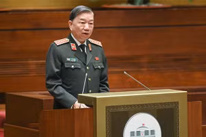 Bộ trưởng Bộ Công an Tô Lâm.