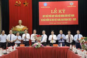 BHXH Việt Nam và TW Hội Nông dân Việt Nam ký Quy chế phối hợp công tác giai đoạn 2022 – 2025