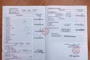 Giấy khám sức khỏe. (ảnh có tính chất minh họa)