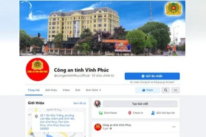 Trang Fanpage của Công an Vĩnh Phúc bị tấn công