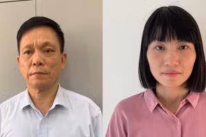 Hai trong ba bị can bị bắt giữ để phục vụ công tác điều tra