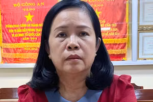 Bị can Bùi Thị Lệ Phi, cựu Giám đốc Sở Y tế Cần Thơ