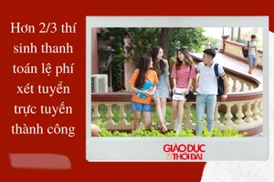 NÓNG 247| Hơn 2/3 thí sinh thanh toán lệ phí xét tuyển trực tuyến thành công