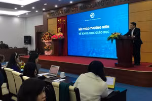 Nhiều kiến giải phát triển tại Hội thảo thường niên khoa học giáo dục Việt Nam.