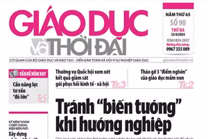 Tin tức báo in 23/4: Tránh 'biến tướng' khi hướng nghiệp