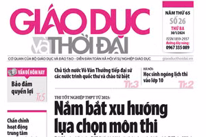 Tin tức báo in 30/1: Chấn chỉnh hoạt động trung tâm ngoại ngữ, tin học