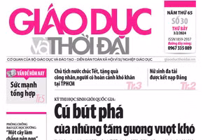 Tin tức báo in 3/2: Rèn nghề cho giáo sinh