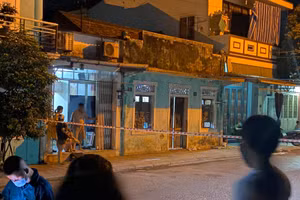 Hiện trường xảy ra sự việc.