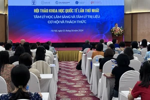 Hội thảo Khoa học quốc tế với chủ đề: “Tâm lý học lâm sàng và Tâm lý trị liệu: Cơ hội và thách thức”.