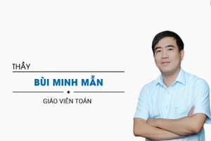 Thầy Bùi Minh Mẫn, giáo viên Hệ thống giáo dục Hocmai.