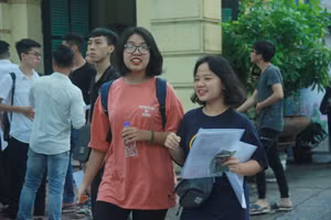 Thí sinh thi tốt nghiệp THPT.