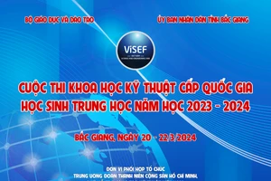 149 dự án tham gia thi Khoa học, kỹ thuật cấp quốc gia HS trung học