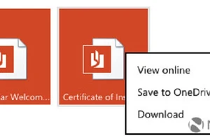Outlook.com cho phép lưu tập tin trực tiếp lên OneDrive 