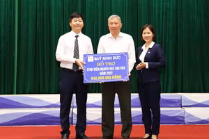 Quỹ Minh Đức được tặng giấy khen của UBND thị xã Kỳ Anh