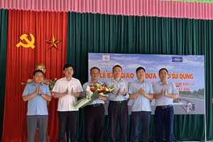 Formosa Hà Tĩnh tài trợ 2 tỷ đồng xây dựng nhà văn hóa cộng đồng kết hợp phòng tránh lũ