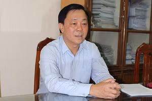 Cựu Chủ tịch UBND huyện Mai Châu Hà Công Thẻ.