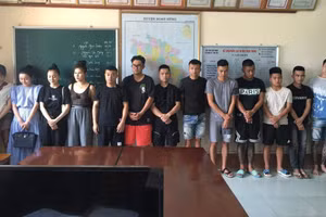 Các đối tượng có liên quan đến vụ việc.