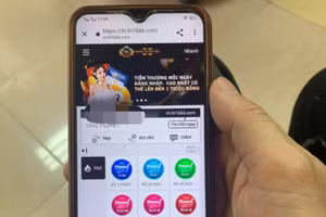 Trang web https://m.hi1666.com được các đối tượng yêu cầu các nạn nhân truy cập để thực hiện hành vi lừa đảo.