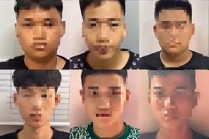 Một số đối tượng có liên quan đến vụ án.