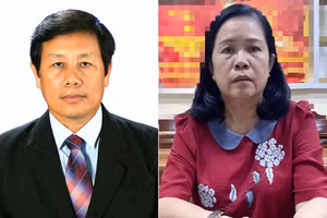 Bà Bùi Thị Lệ Phi và ông Cao Minh Chu bị đề nghị truy tố.