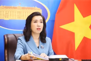 Tân Thứ trưởng Bộ Ngoại giao Lê Thị Thu Hằng.