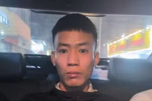 Đối tượng Nguyễn Tiến Bắc bị cơ quan công an bắt giữ.