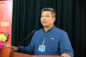 Ông Nguyễn Tràng Thắng thời còn đương chức.