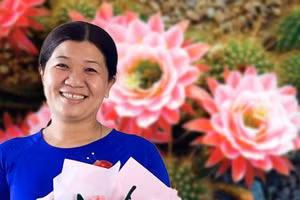 Cô giáo Bùi Lê Xuân Trang và câu chuyện về cây xương rồng không gai.