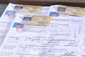 Tang vật của vụ án được cơ quan công an thu giữ.