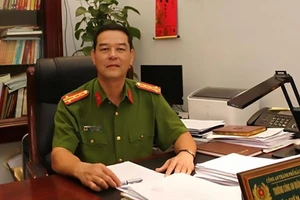 Cựu Trưởng Công an quận Đồ Sơn Trần Tiến Quang.