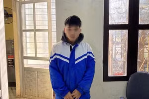 H.H.Đ. tại cơ quan công an.